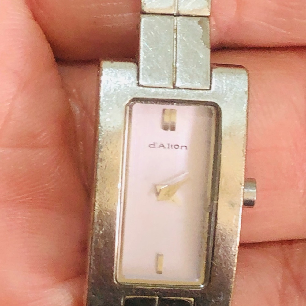 D'alton Silver Rectangular Watch - image 6